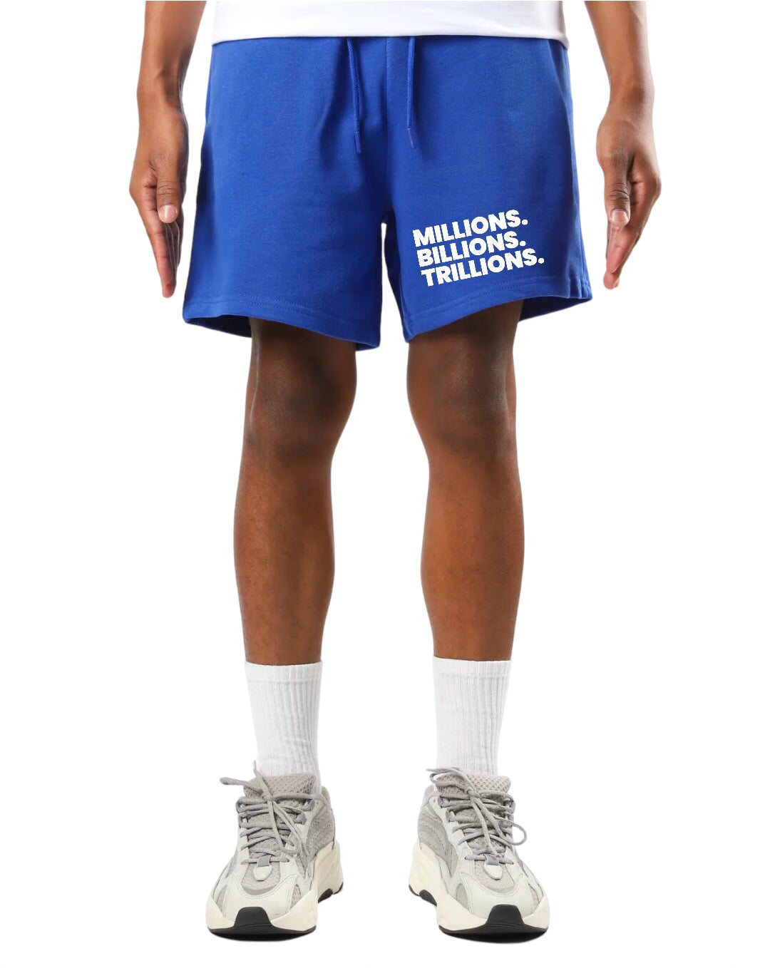 Royal Blue + White MBT Shorts