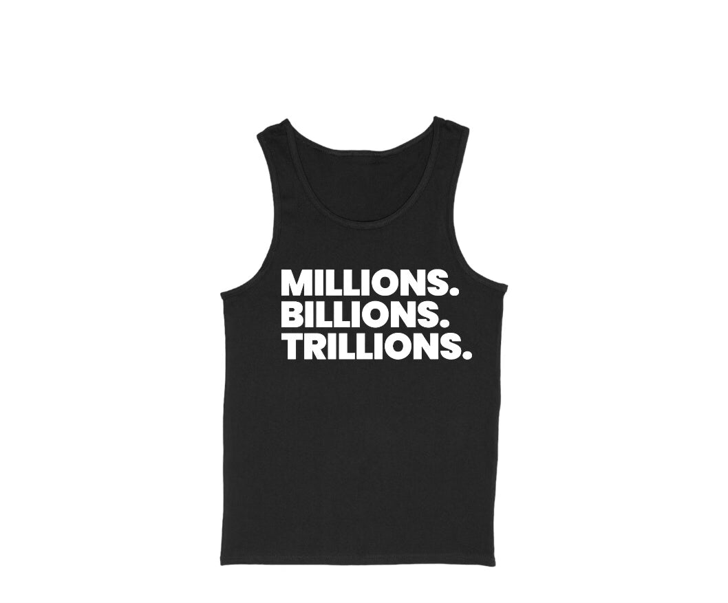 Black + White MBT Tank Top