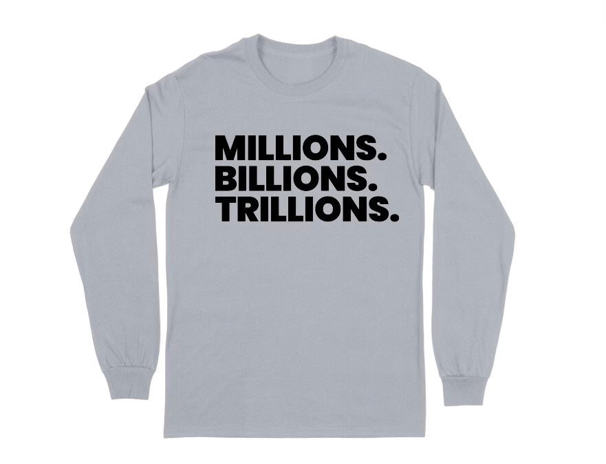 Grey + Black MBT Long Sleeve Shirt