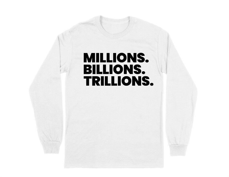White + Black MBT Long Sleeve Shirt