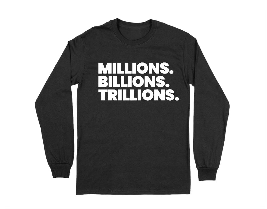 Black + White MBT Long Sleeve Shirt