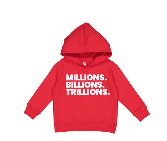 Kids Red + White MBT Hoodie