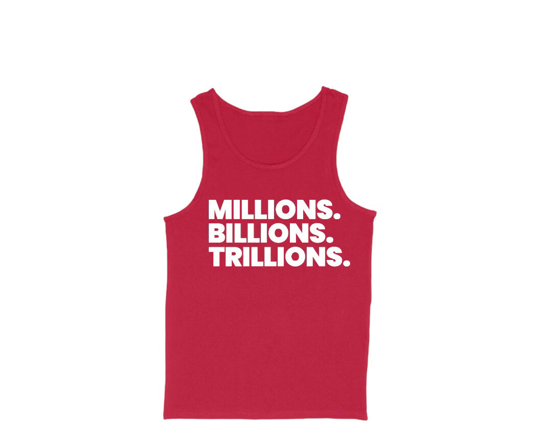 Red + White MBT Tank Top
