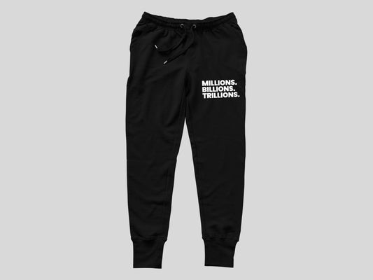 Black + White MBT Jogger