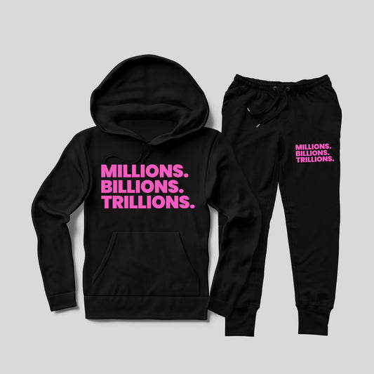 Black + Pink MBT Jogger Set