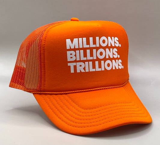 Orange + White MBT Trucker Hat