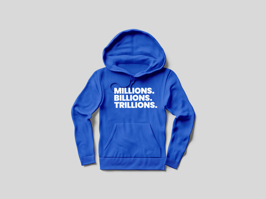 Royal Blue + White MBT Hoodie